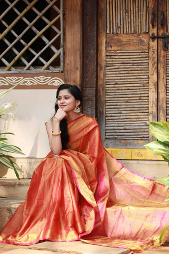 Uppada Pure Silk Tissue Sarees