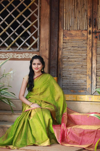 Uppada Pure Silk Tissue Sarees