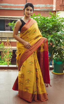 Ravishing Crystal Silk Saree