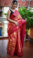 Load image into Gallery viewer, Ravishing Crystal Silk Saree
