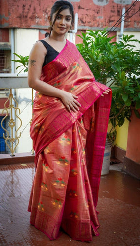 Ravishing Crystal Silk Saree
