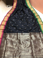 Load image into Gallery viewer, Royal Coloured Soft Semi Silk With Gadwal Imitation Janga Jamuna Border Saree