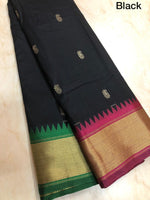 Load image into Gallery viewer, Royal Coloured Soft Semi Silk With Gadwal Imitation Janga Jamuna Border Saree