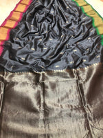 Load image into Gallery viewer, Royal Coloured Soft Semi Silk With Gadwal Imitation Janga Jamuna Border Saree