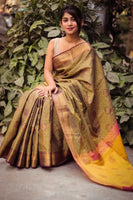 Load image into Gallery viewer, Fabulous Muslin Silk Saree With Embose On All Over Saree