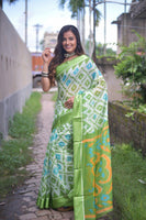 Load image into Gallery viewer, Smashing  Light Colored Linen Silk Saree