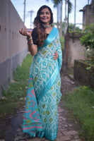 Load image into Gallery viewer, Smashing  Light Colored Linen Silk Saree