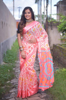 Load image into Gallery viewer, Smashing  Light Colored Linen Silk Saree