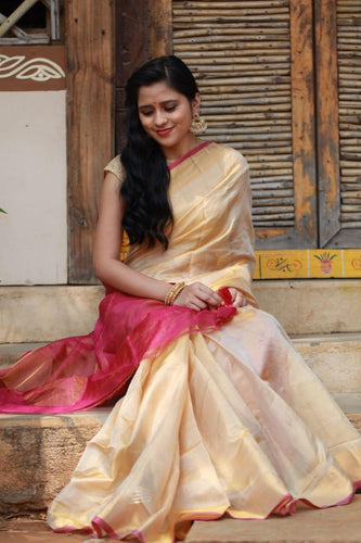 Uppada Pure Silk Tissue Sarees