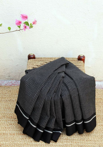 Ilkal Cotton Saree With Contrast Borders