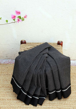 Ilkal Cotton Saree With Contrast Borders