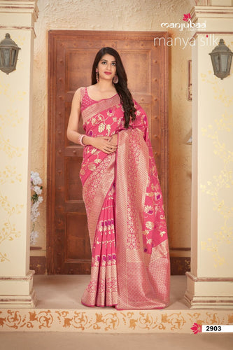 Semi Silk Designer Saree