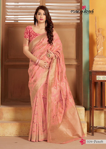 Semi Silk Designer Saree
