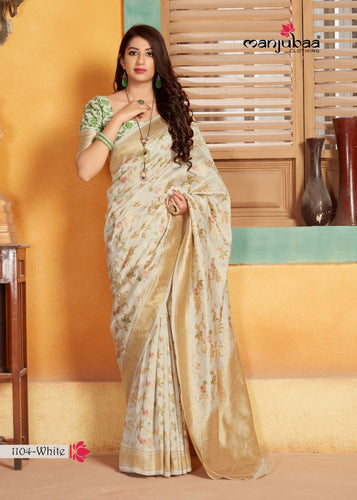 Semi Silk Designer Saree