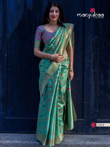 Semi Silk Designer Saree