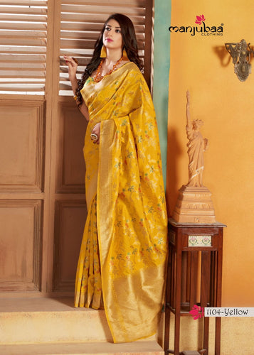 Semi Silk Designer Saree