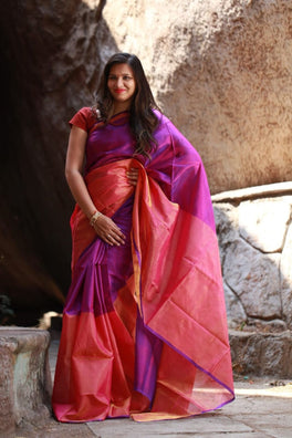 Uppada Pure Silk Tissue Sarees