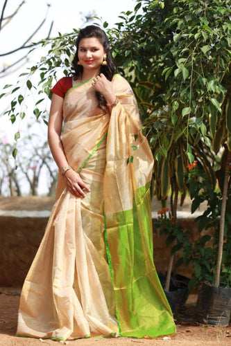 Uppada Pure Silk Tissue Sarees
