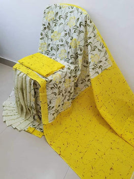 Mul Mul Cotton Saree With Beautiful Prints