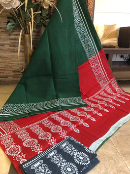 Mul Mul Cotton Saree With Beautiful Prints