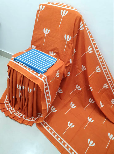 Mul Mul Cotton Saree With Beautiful Prints