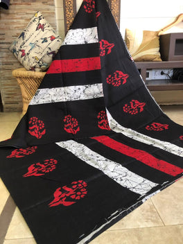 Mul Mul Cotton Saree With Beautiful Prints