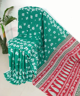 Mul Mul Cotton Saree With Beautiful Prints