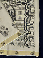 Load image into Gallery viewer, Printed Kerala Cotton Tissue (Gold Zari )