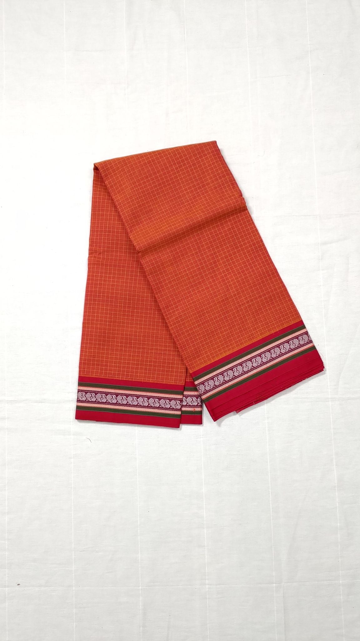 Narayanpet Pure Cotton Hand-Woven Saree