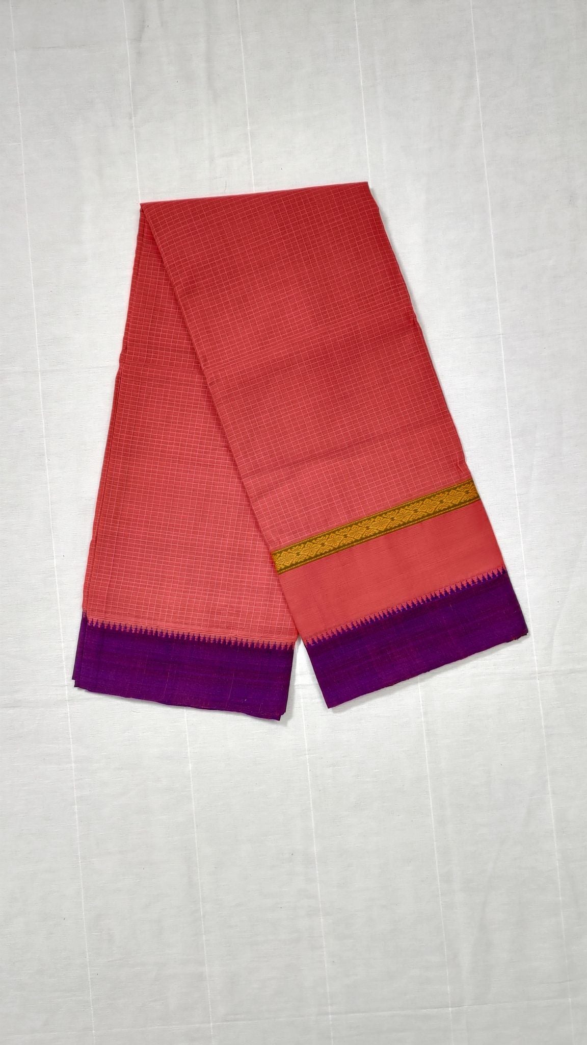 Narayanpet Pure Cotton Hand-Woven Saree