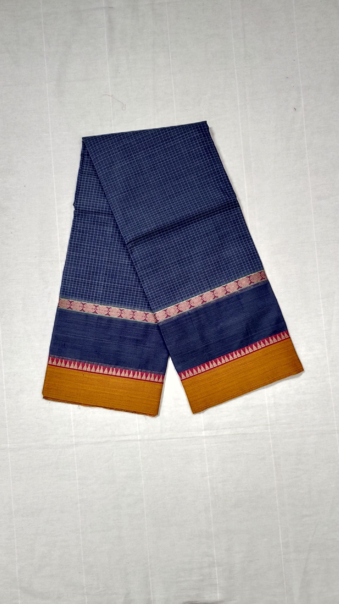 Narayanpet Pure Cotton Hand-Woven Saree