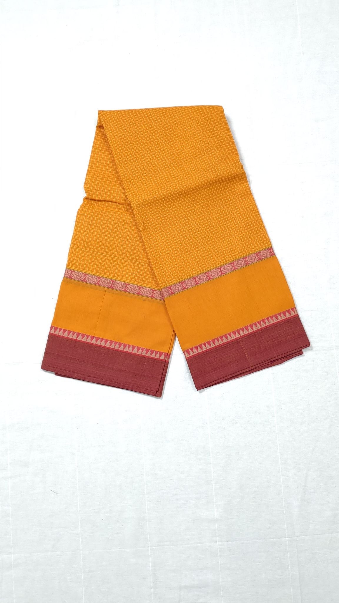 Narayanpet Pure Cotton Hand-Woven Saree
