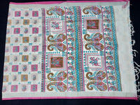 Load image into Gallery viewer, Beautiful White Linen Printed Saree