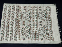 Load image into Gallery viewer, Beautiful White Linen Printed Saree