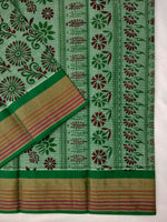 Load image into Gallery viewer, Printed Mangalagiri Cotton Saree With Zari Border