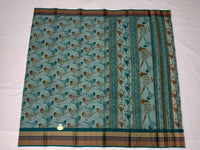 Load image into Gallery viewer, Printed Mangalagiri Cotton Saree With Zari Border