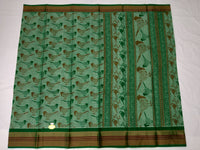 Load image into Gallery viewer, Printed Mangalagiri Cotton Saree With Zari Border