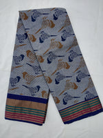 Load image into Gallery viewer, Printed Mangalagiri Cotton Saree With Zari Border