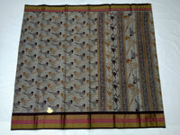 Load image into Gallery viewer, Printed Mangalagiri Cotton Saree With Zari Border