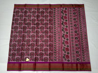 Load image into Gallery viewer, Printed Mangalagiri Cotton Saree With Zari Border