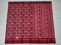 Load image into Gallery viewer, Printed Mangalagiri Cotton Saree With Zari Border