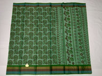 Load image into Gallery viewer, Printed Mangalagiri Cotton Saree With Zari Border