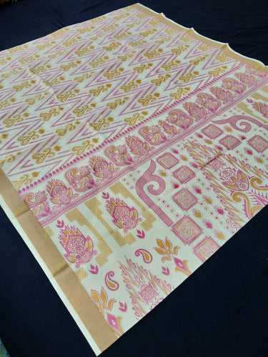 PRINTED KERALA COTTON SAREES