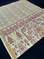 Load image into Gallery viewer, PRINTED KERALA COTTON SAREES