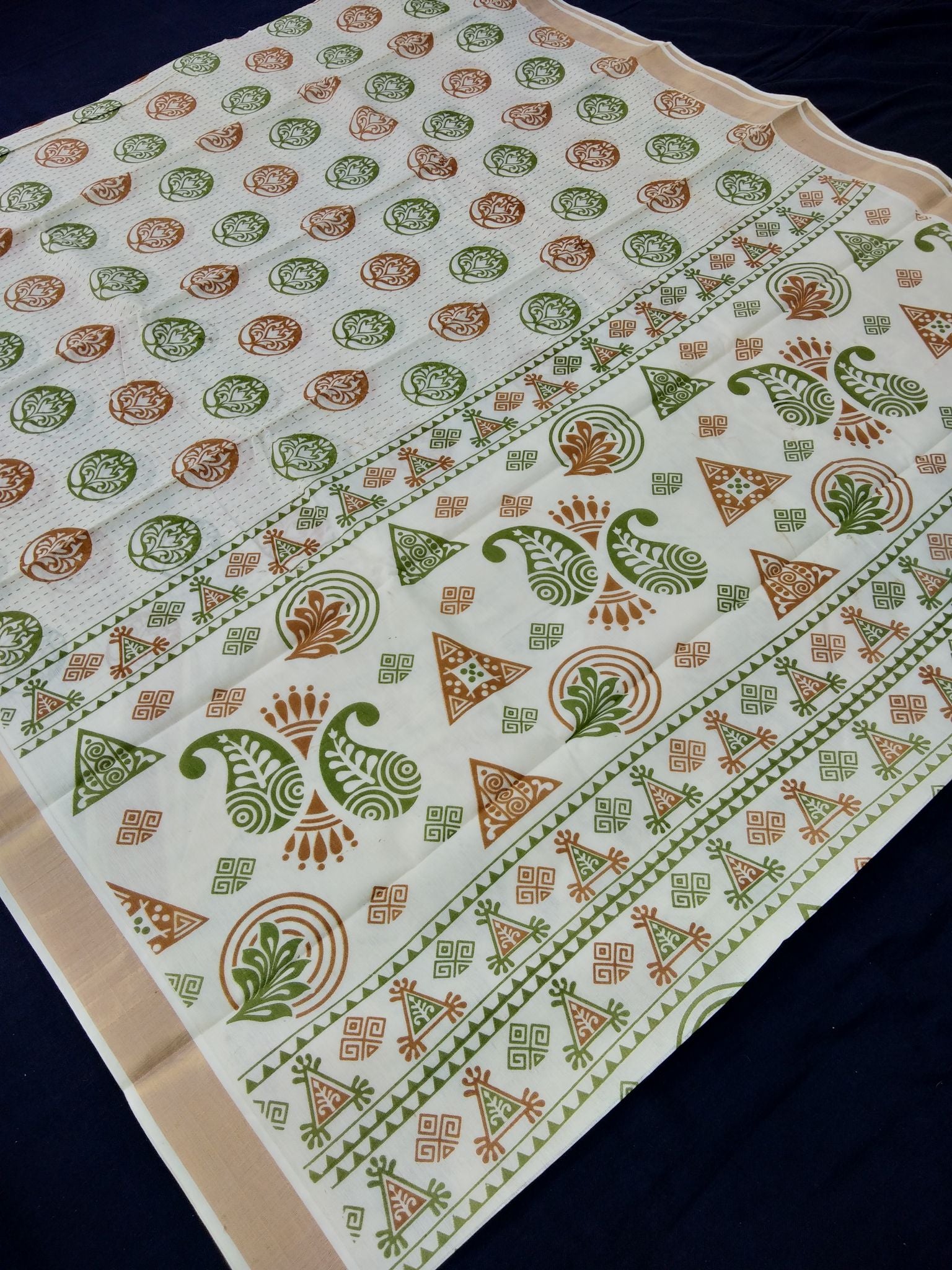 PRINTED KERALA COTTON SAREES