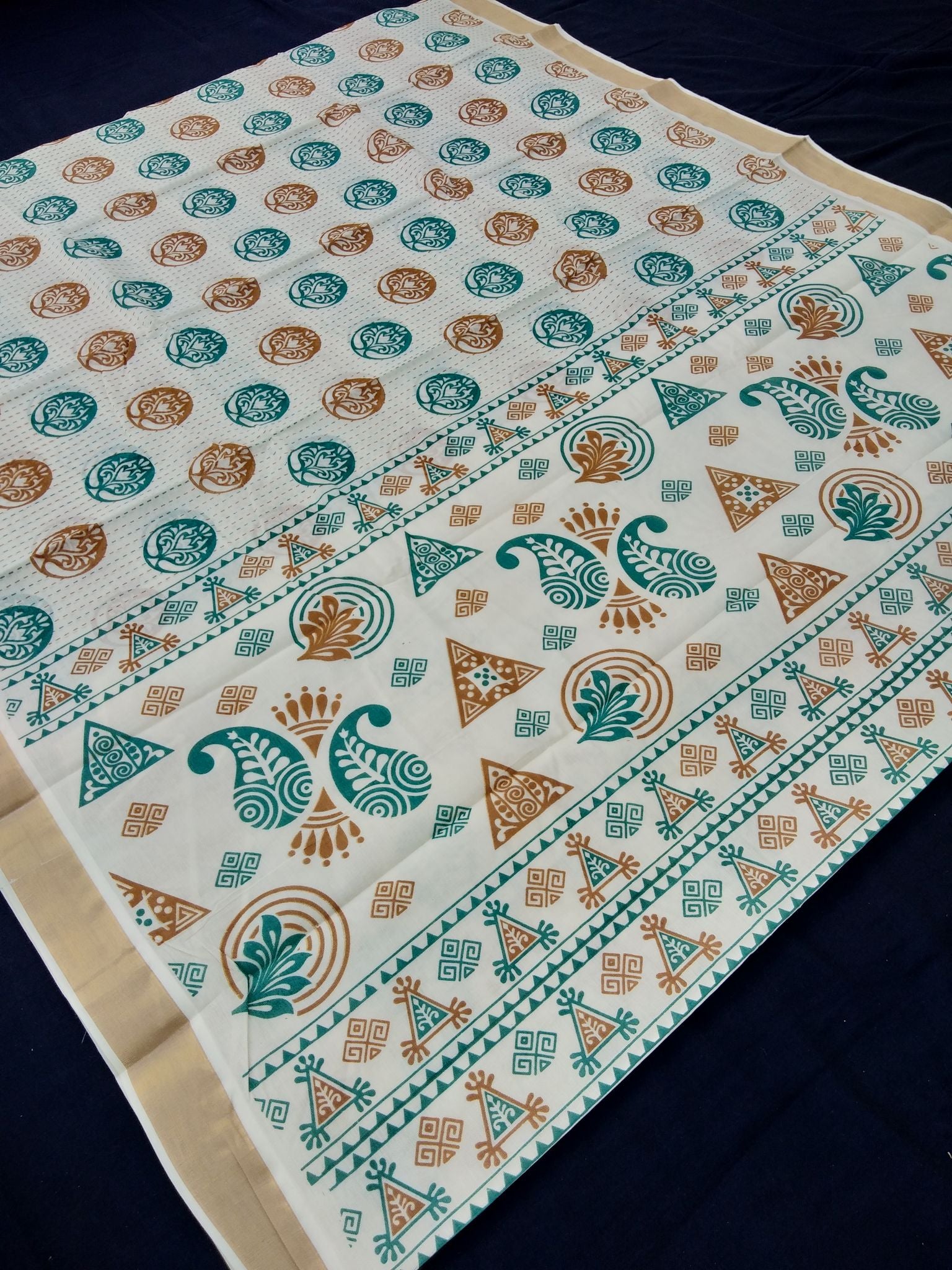 PRINTED KERALA COTTON SAREES