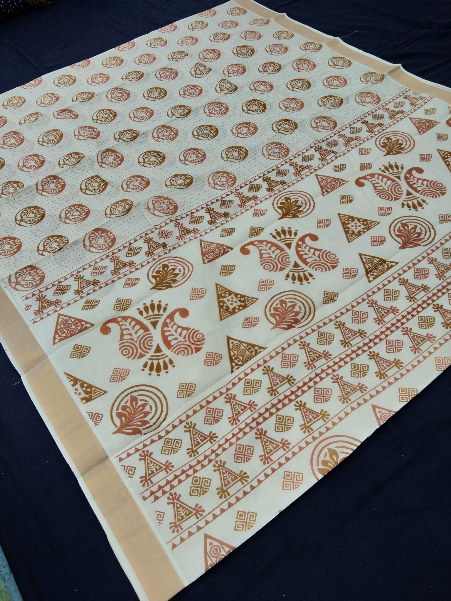 PRINTED KERALA COTTON SAREES