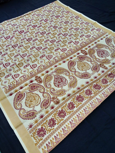 PRINTED KERALA COTTON SAREES