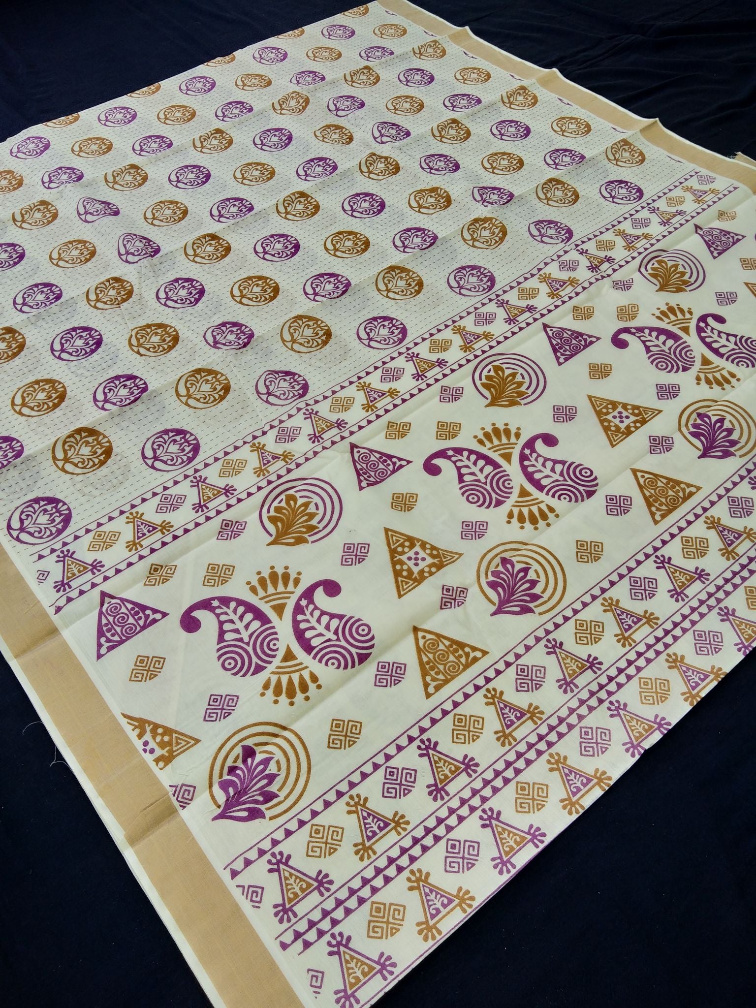 PRINTED KERALA COTTON SAREES