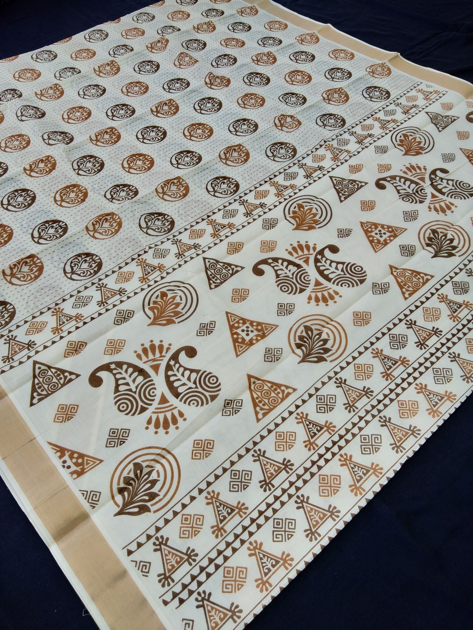 PRINTED KERALA COTTON SAREES